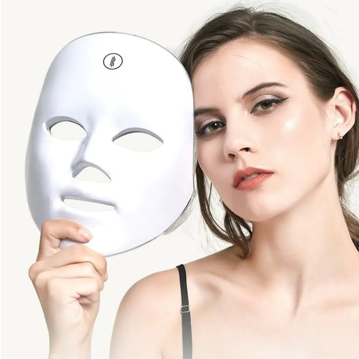 Wireless LED Light Photon Therapy Facial Mask